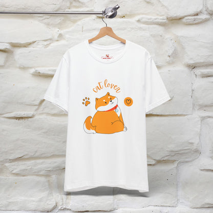 "Cat Lover" T-Shirt for Men & Women | 100% Cotton* | Purrfect Gift for Cat Enthusiasts