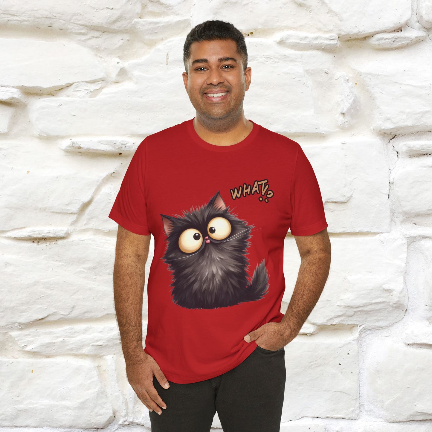 ''What ?'' | Cat T-Shirt  | Nunu&Miao Studio