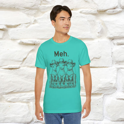 "Meh" Cute T-shirt |Nunu&Miao Studio