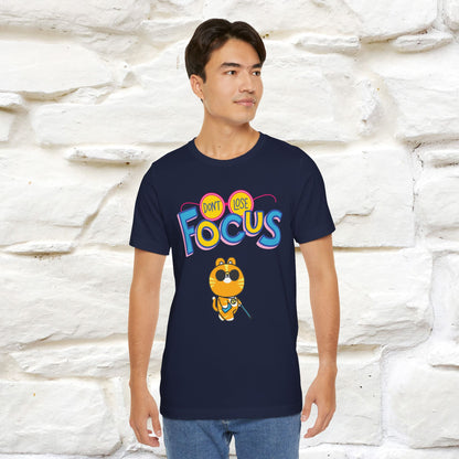''Don’t Lose Focus'' Cat T-Shirt | Nunu&Miao Studio