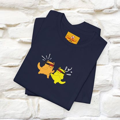 "You Have the Power to Protect Your Peace" Cat T-Shirt| Front & Back Design | Nunu&Miao Studio