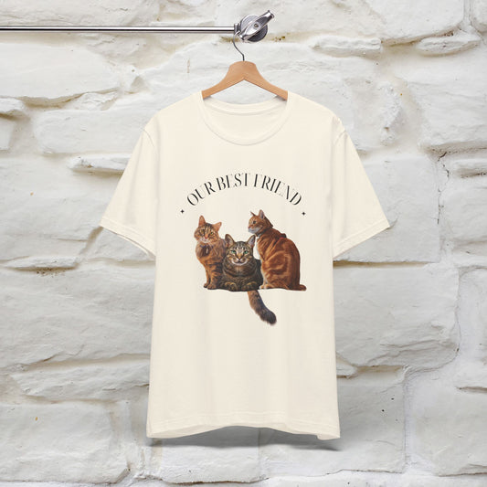 ''our best friend''  Cat T-shirt for Men and Women  100% Cotton*