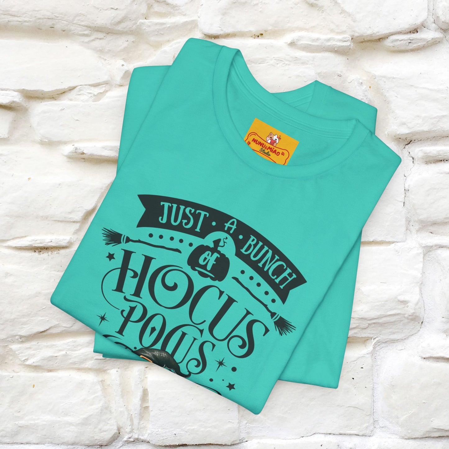 "Just A Bunch Of Hocus Pocus" Cat  T-shirt |Nunu&Miao Studio
