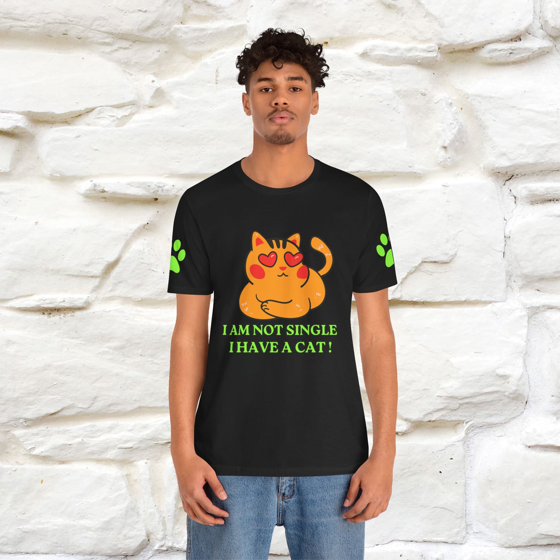 ''I’m Not Single, I Have a Cat'' |Cat Shirt | Nunu&Miao Studio - Nunu&Miao Studio