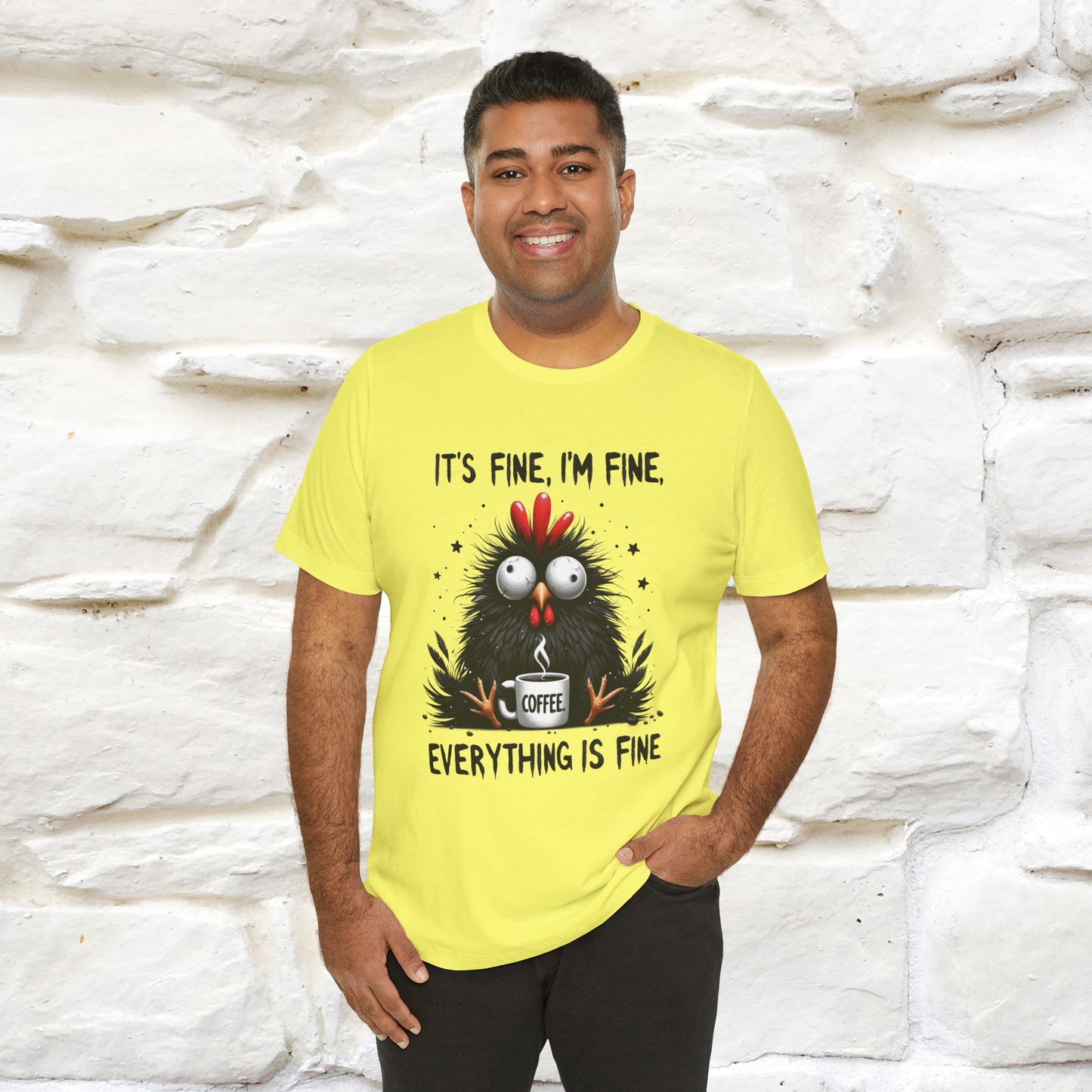 "Everything Is Fine" |Funny T-Shirt | Nunu&Miao Studio
