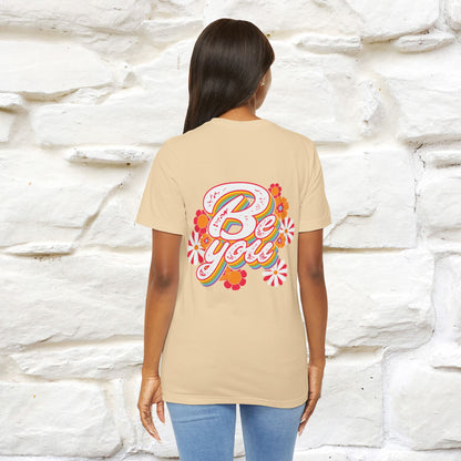 "Be You" Cat T-Shirt for Men & Women | Front & Back Design | 100% Cotton* 🐾