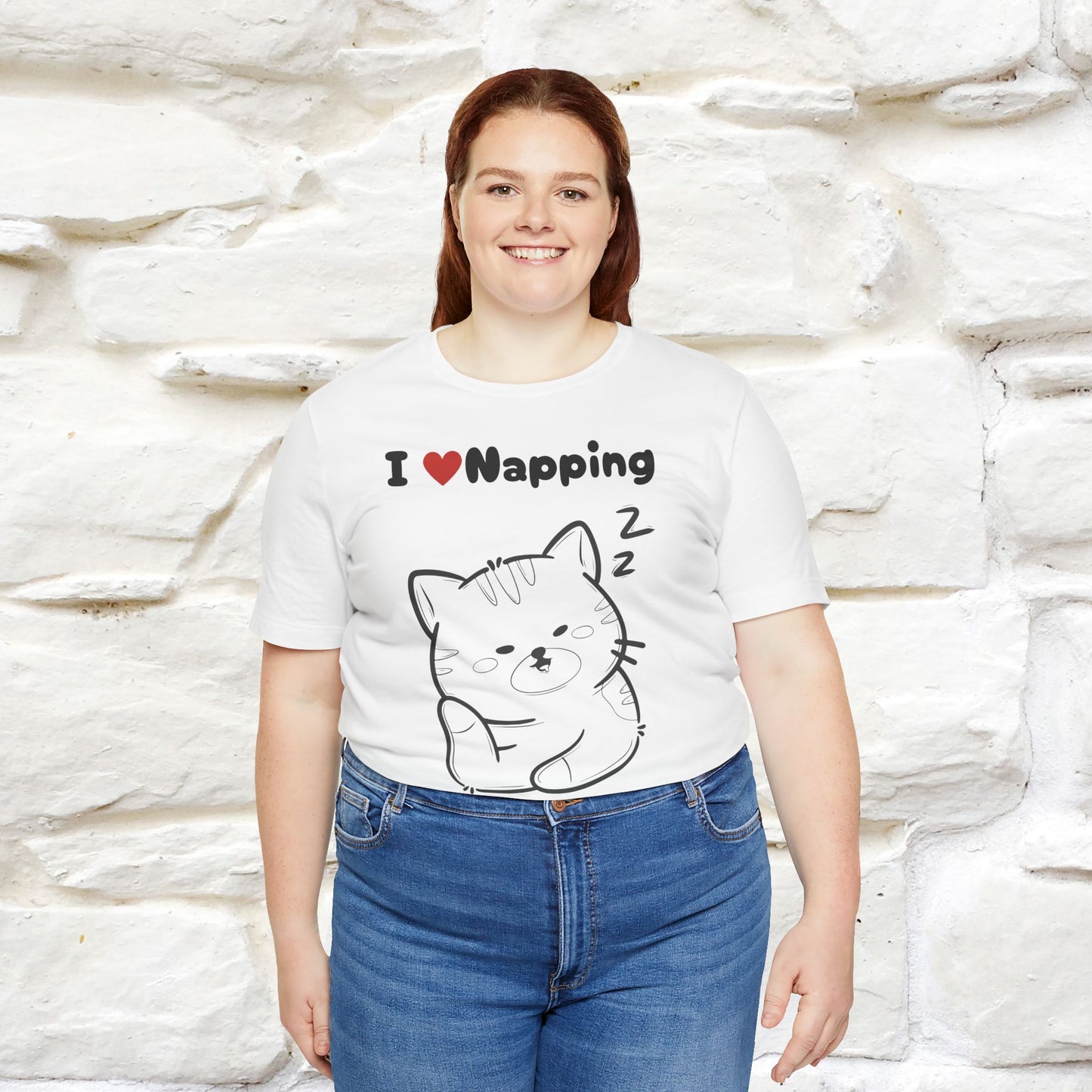 "I Love Napping" Cat T-Shirt for Men & Women | 100% Cotton* 🐾