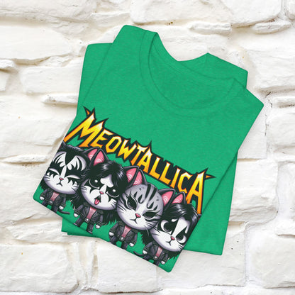 Meowtallica T-Shirt | Rock-Inspired Cat Tee for Men & Women | 100% Cotton*