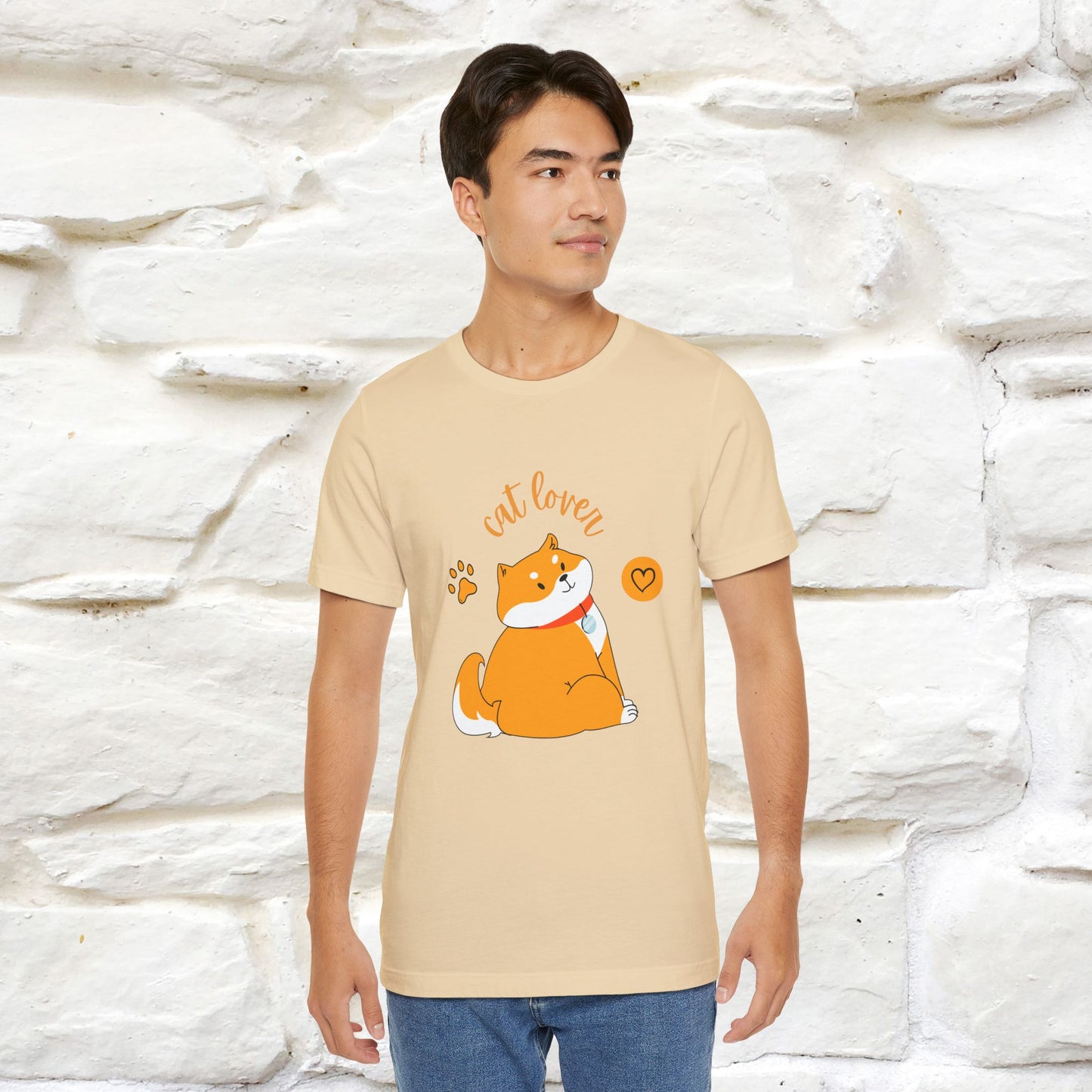 "Cat Lover" T-Shirt for Men & Women | 100% Cotton* | Purrfect Gift for Cat Enthusiasts