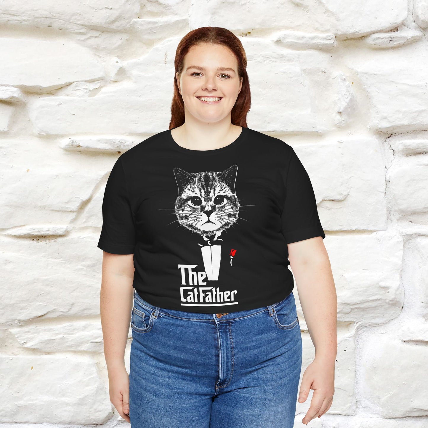 The Cat Father T-Shirt | Iconic Cat Lover Tee for Men & Women | 100% Cotton*