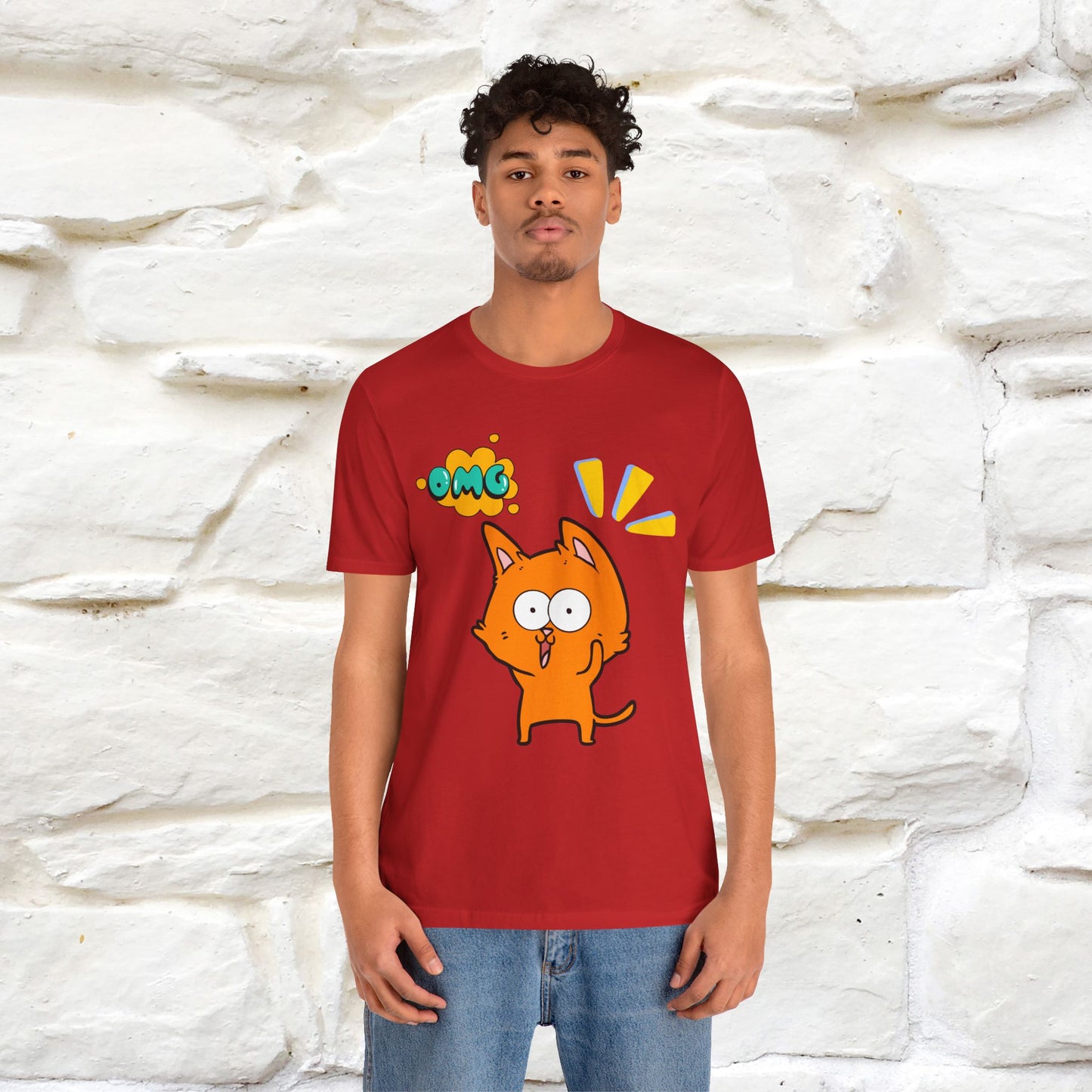 ''Oh My God'' Cat T-Shirt | Nunu&Miao Studio - Nunu&Miao Studio