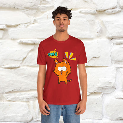 ''Oh My God'' Cat T-Shirt | Nunu&Miao Studio - Nunu&Miao Studio