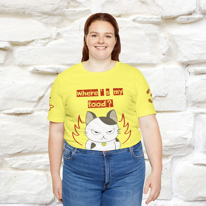 ''Where Is My ....?"  Cat T-shirt| Nunu&Miao Studio