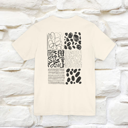 "Caos'' Cat T-Shirt Front and Back Design | Nunu&Miao Studio