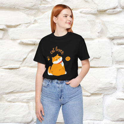 "Cat Lover" T-Shirt for Men & Women | 100% Cotton | Purrfect Gift for Cat Enthusiasts