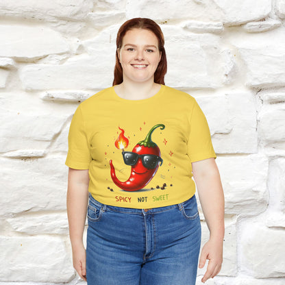 "Spicy Not Sweet" |Funny T-Shirt | Nunu&Miao Studio