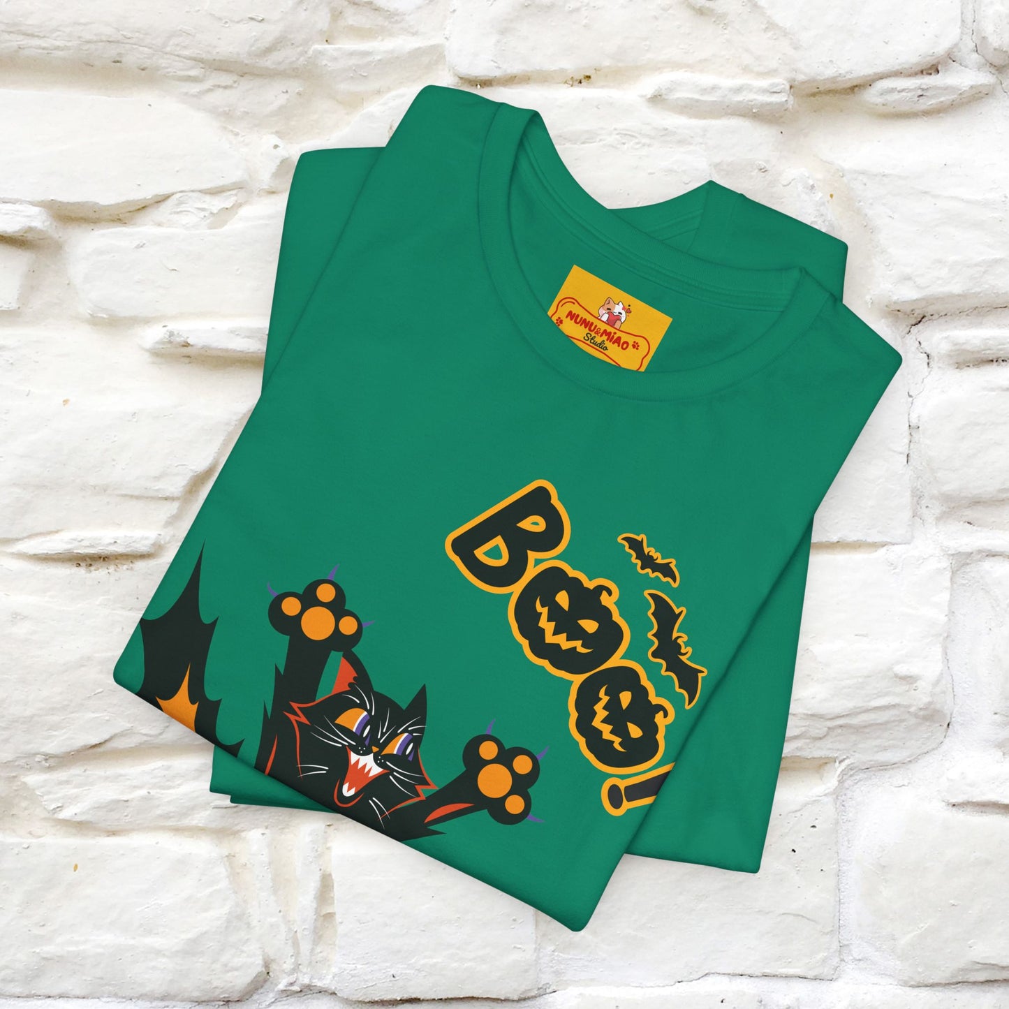 "Boo" Cat  T-shirt |Nunu&Miao Studio