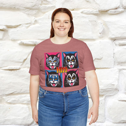 Hiss T-Shirt | Playful Cat Lover Tee for Men & Women | 100% Cotton*