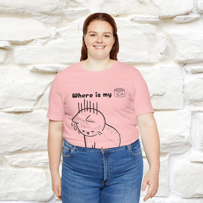 "Where Is My Tuna?" Cat T-Shirt | Nunu&Miao Studio