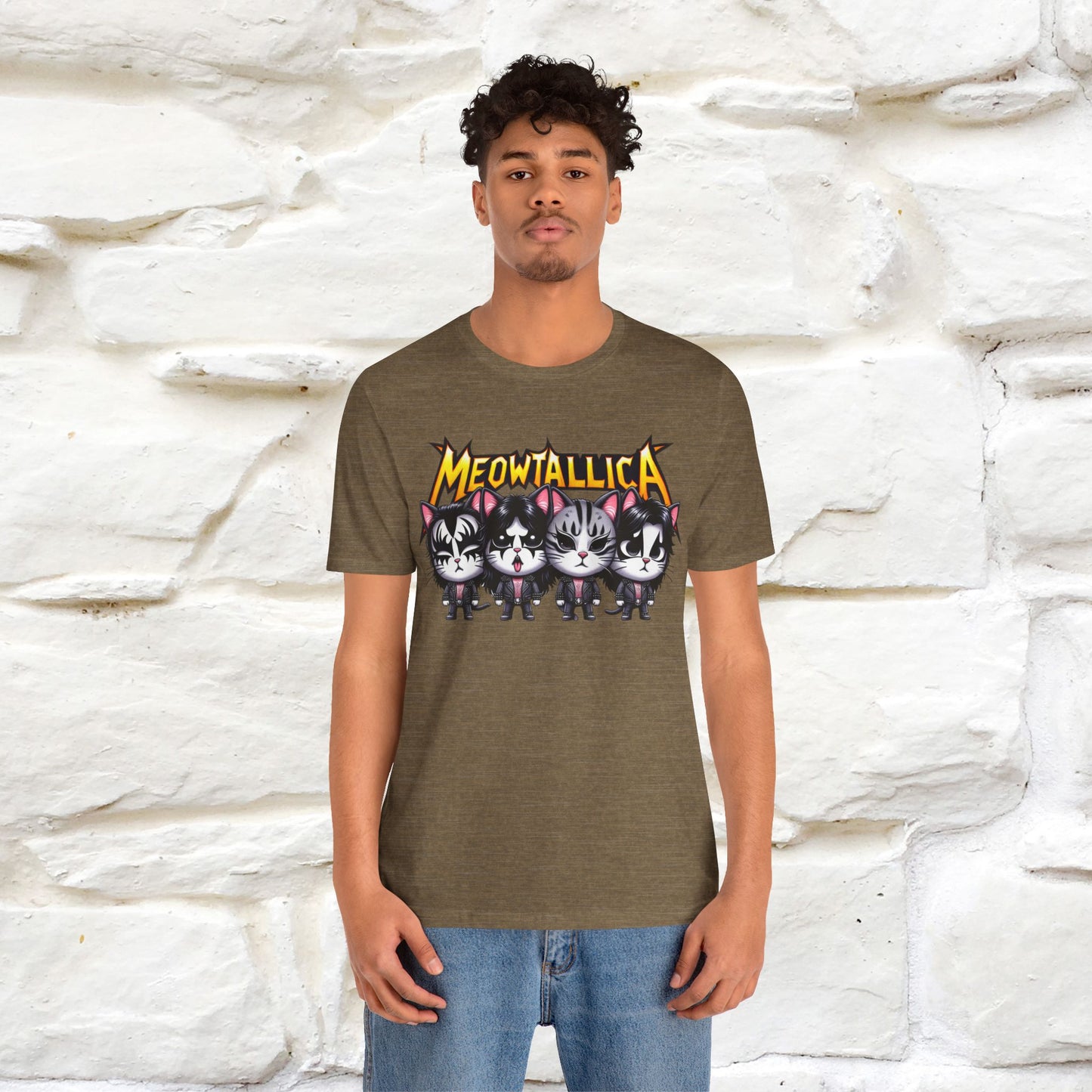 Meowtallica T-Shirt | Rock-Inspired Cat Tee for Men & Women | 100% Cotton*