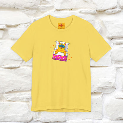 "I Am Sorry I Have Plans With My Bed" |  Cat T-Shirt | Front & Back Design | Nunu&Miao Studio