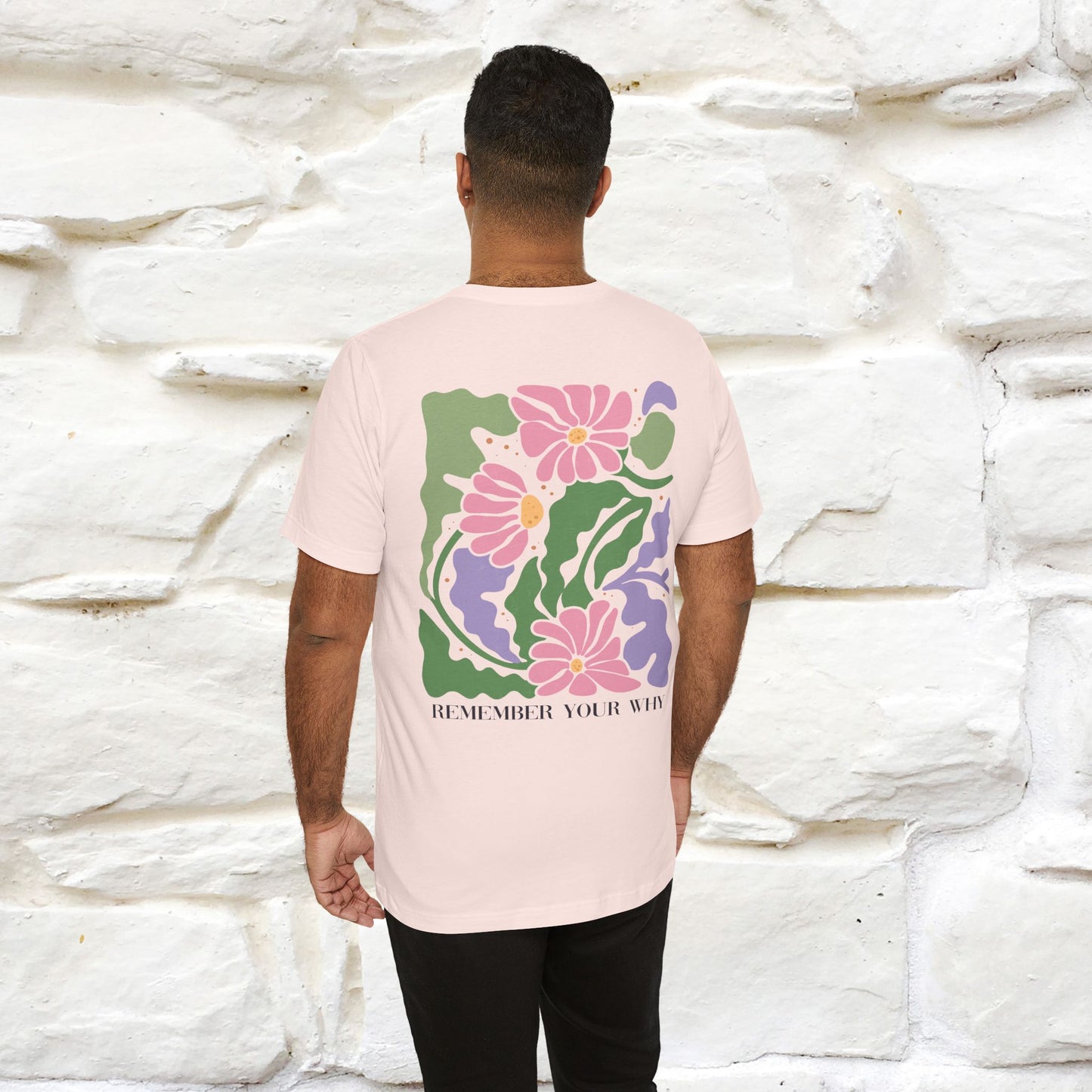 "Remember Your Why'' Cat T-Shirt Front and Back Design | Nunu&Miao Studio