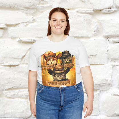 ''The Good, the Bad, and the Meow''| CatT-Shirt | Nunu&Miao Studio