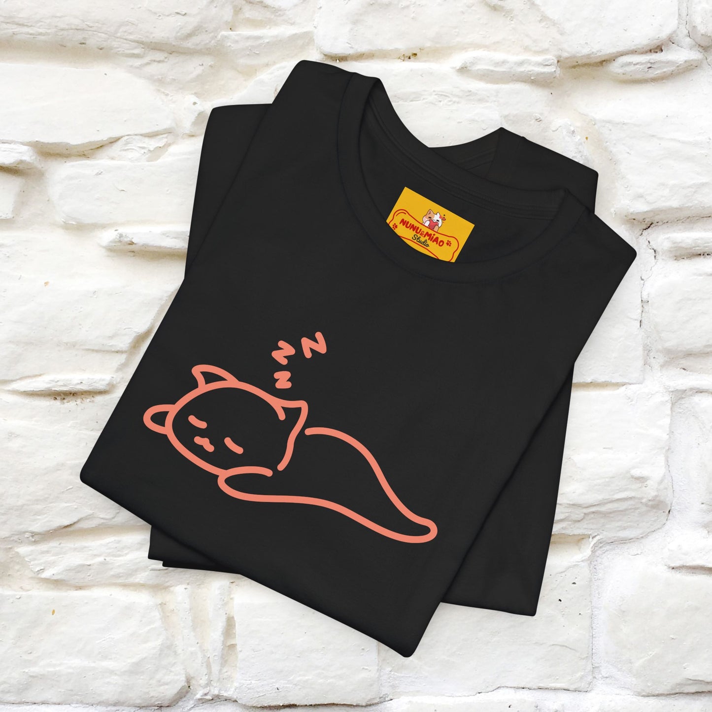 ''You Gotta Keep Going To Keep Growing" Cat T-Shirt| Front & Back Design | Nunu&Miao Studio - Nunu&Miao Studio