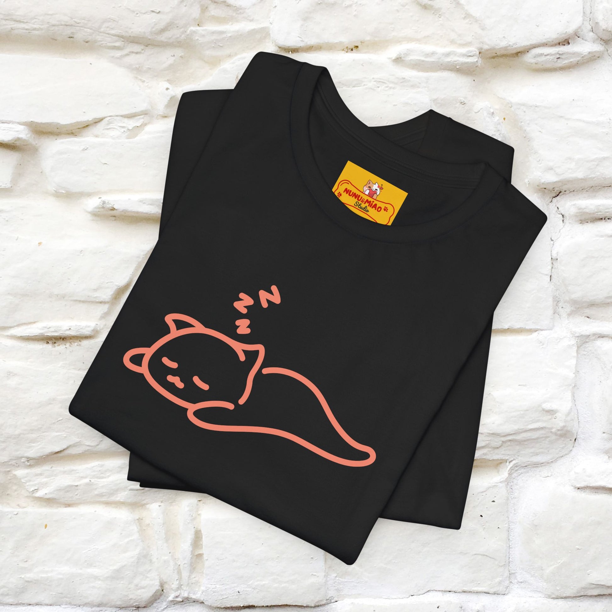 ''You Gotta Keep Going To Keep Growing" Cat T-Shirt| Front & Back Design | Nunu&Miao Studio - Nunu&Miao Studio