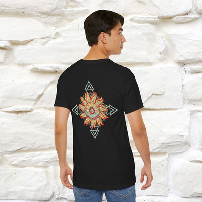 "The Third Eye'' Cat T-Shirt Front and Back Design | Nunu&Miao Studio