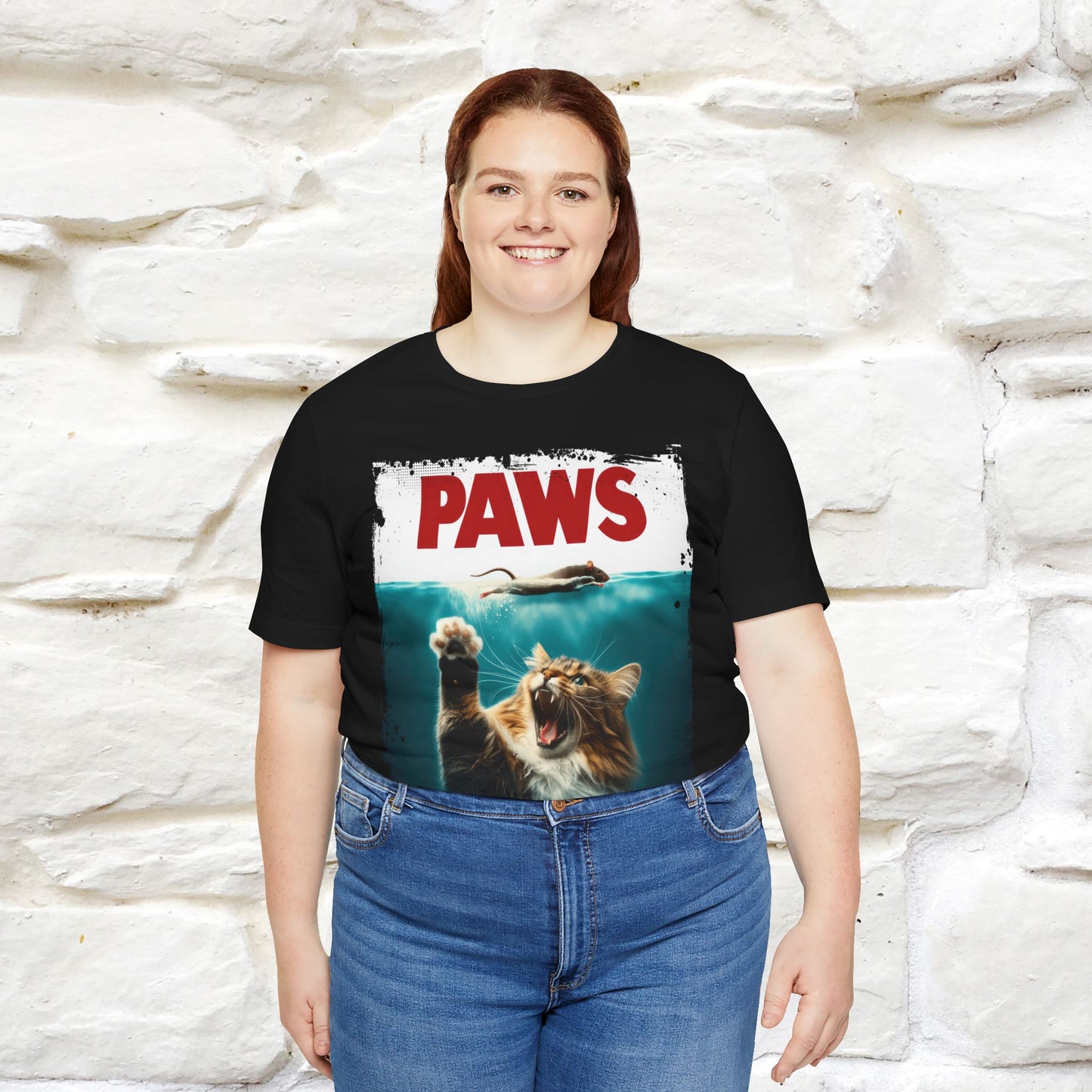 ''Paws'' Cat T-Shirt |  | Nunu&Miao Studio