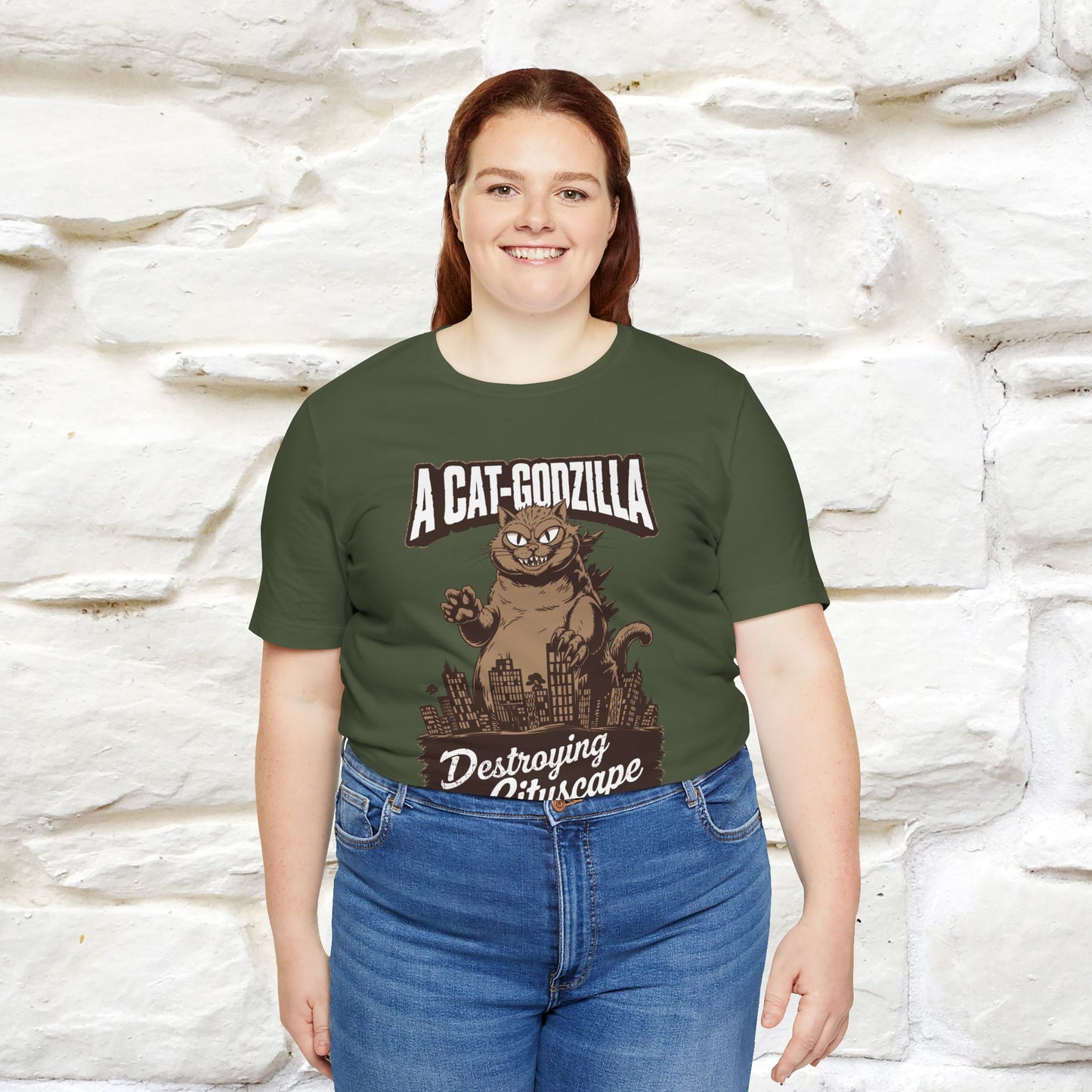 ''A Cat-Godzilla ''| CatT-Shirt | Nunu&Miao Studio