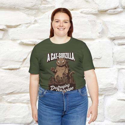 ''A Cat-Godzilla ''| CatT-Shirt | Nunu&Miao Studio