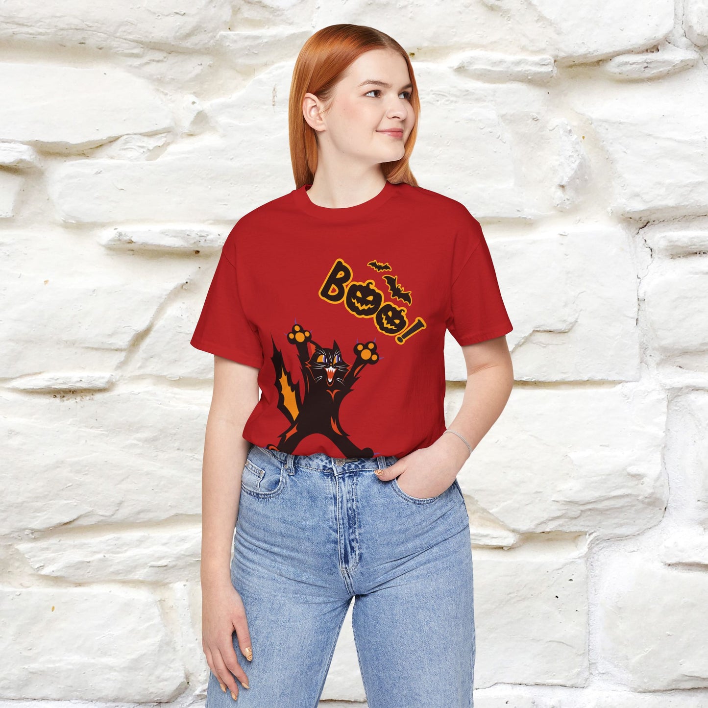 "Boo" Cat  T-shirt |Nunu&Miao Studio
