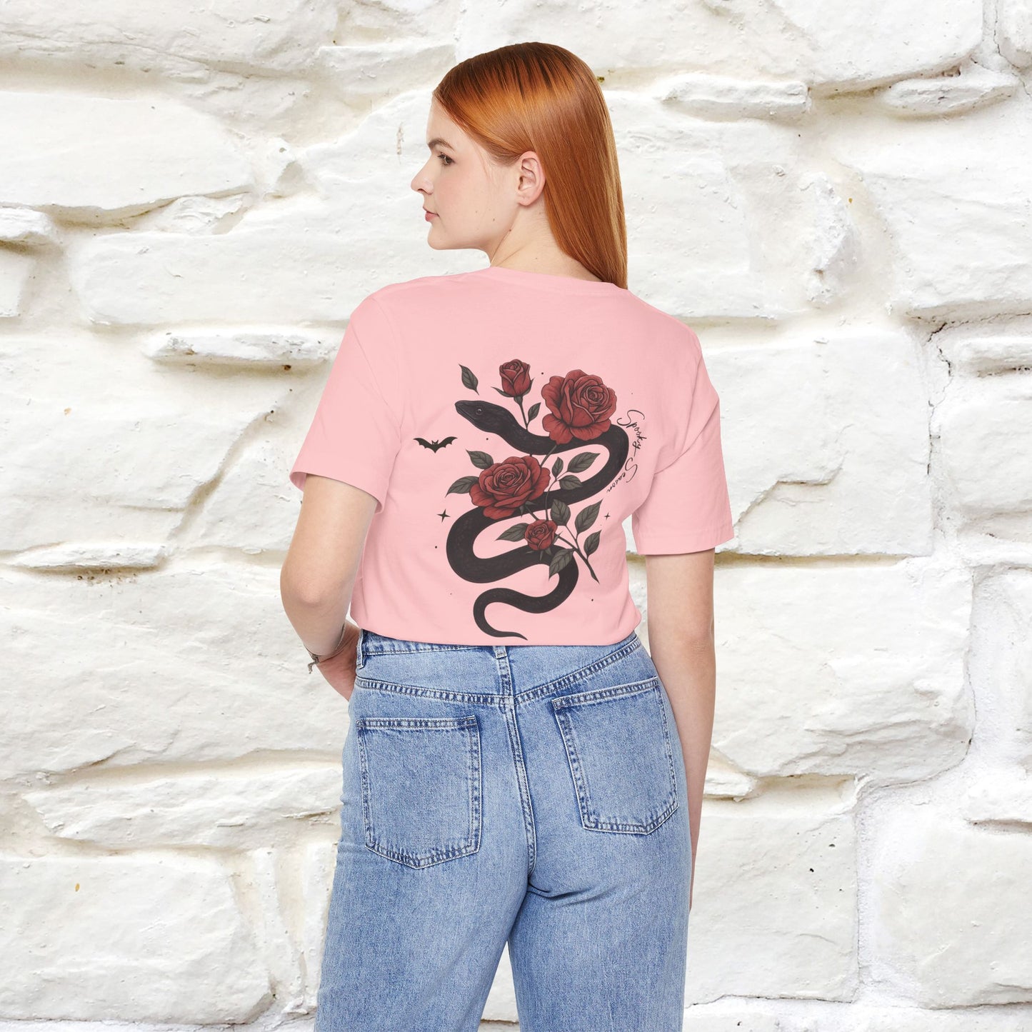 "The Rose and The Snake " Halloween T-shirt |Nunu&Miao Studio