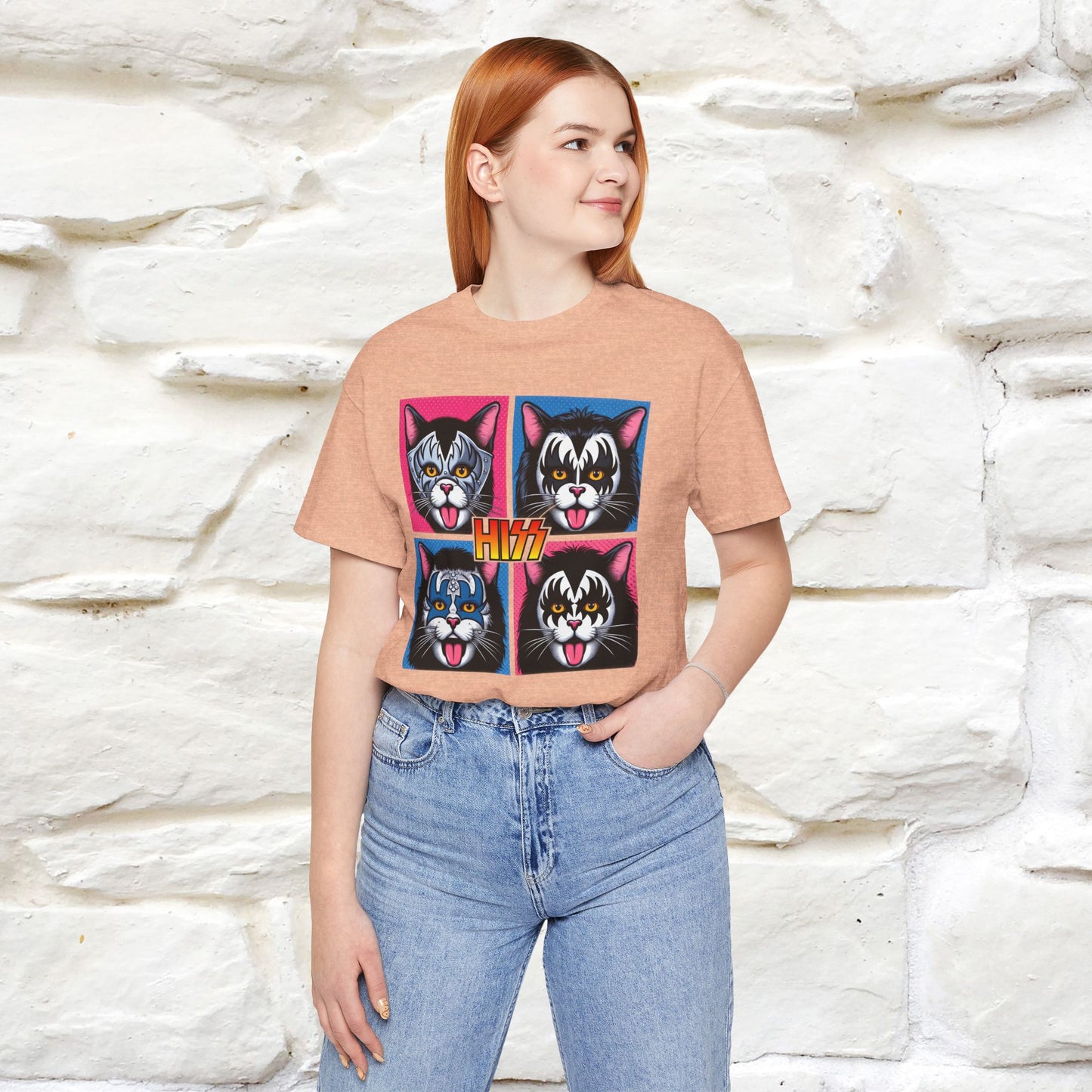 Hiss T-Shirt | Playful Cat Lover Tee for Men & Women | 100% Cotton*