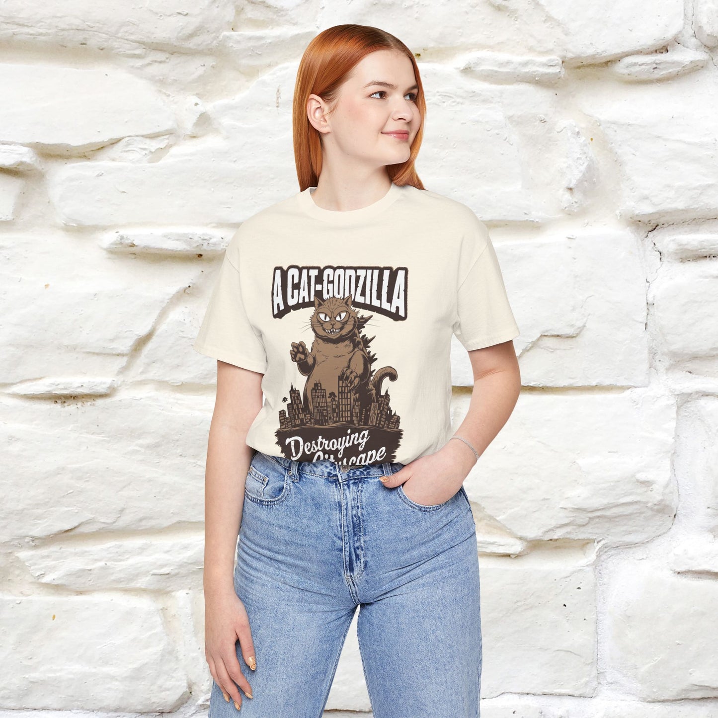 ''A Cat-Godzilla ''| CatT-Shirt | Nunu&Miao Studio