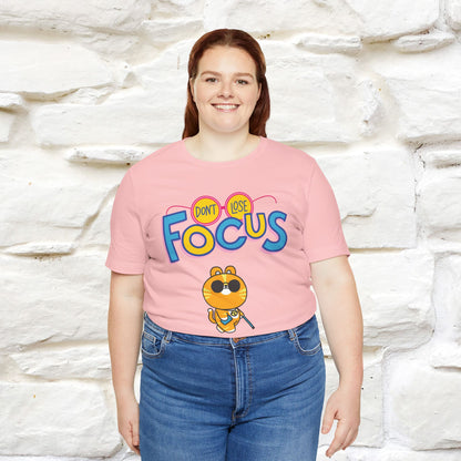 ''Don’t Lose Focus'' Cat T-Shirt | Nunu&Miao Studio