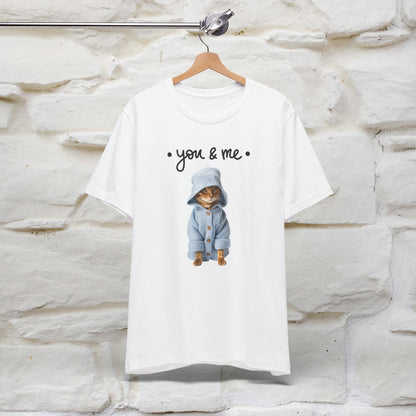 ''You And Me'  Cat T-shirt for Men and Women  100% Cotton*