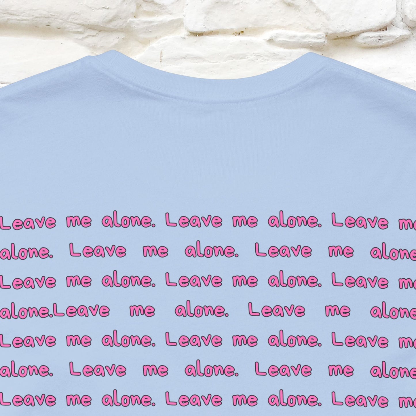 ''Leave Me Alone'' Cat T-Shirt | Nunu&Miao Studio