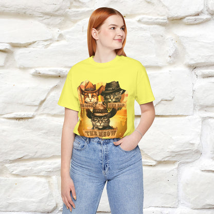 ''The Good, the Bad, and the Meow''| CatT-Shirt | Nunu&Miao Studio
