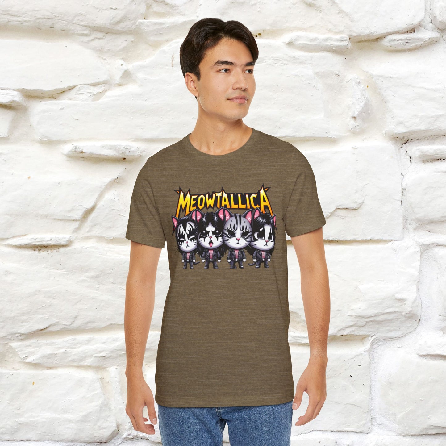 Meowtallica T-Shirt | Rock-Inspired Cat Tee for Men & Women | 100% Cotton*