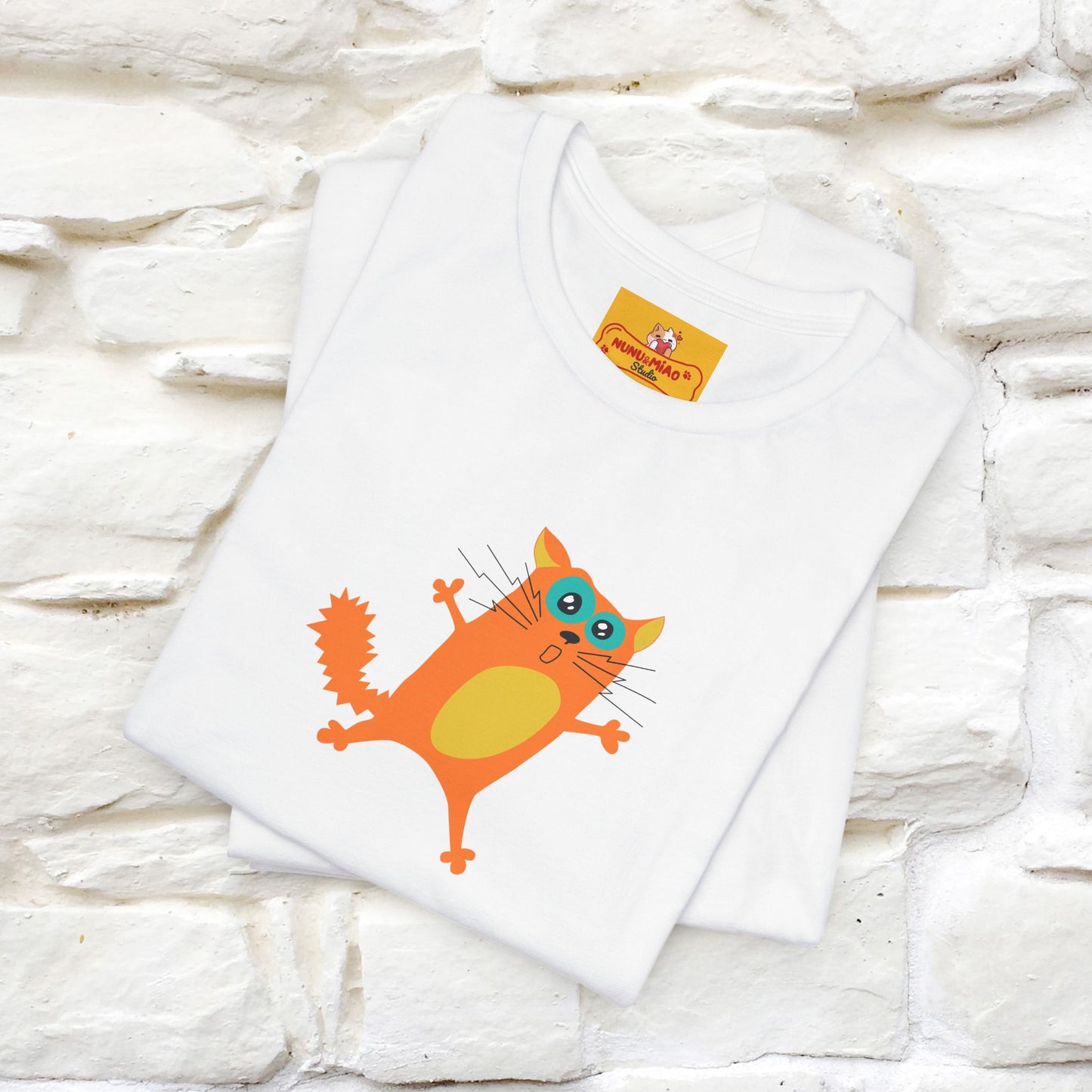 "It Always Seems Impossible Until It’s Done" Cat T-Shirt| Front & Back Design | Nunu&Miao Studio