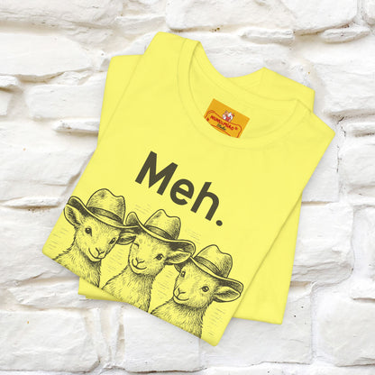 "Meh" Cute T-shirt |Nunu&Miao Studio - Nunu&Miao Studio