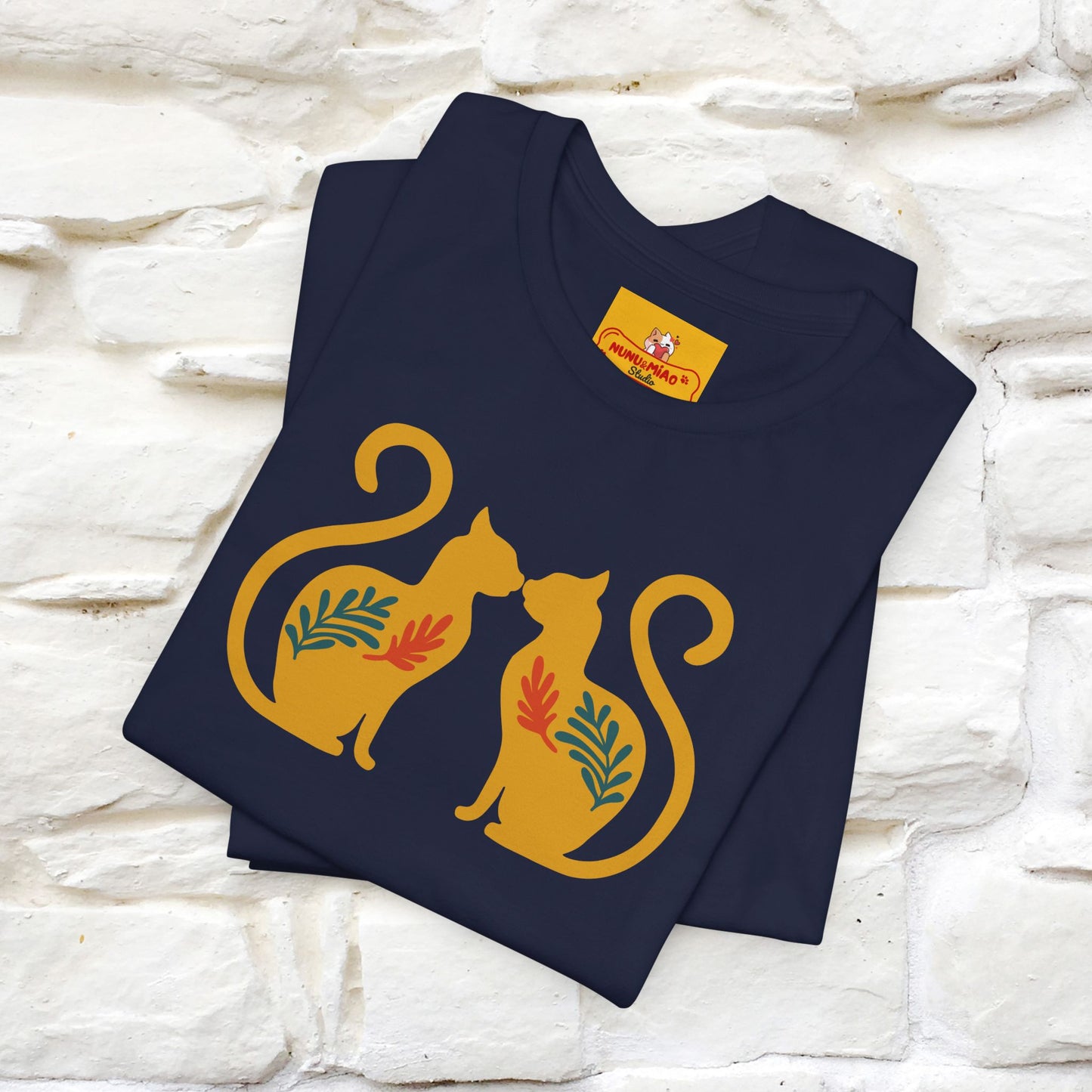 ''Power'' | Cat T-Shirt Front and Back Design | Nunu&Miao Studio