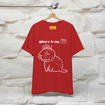 "Where Is My Tuna?" Cat T-Shirt | Nunu&Miao Studio - Nunu&Miao Studio