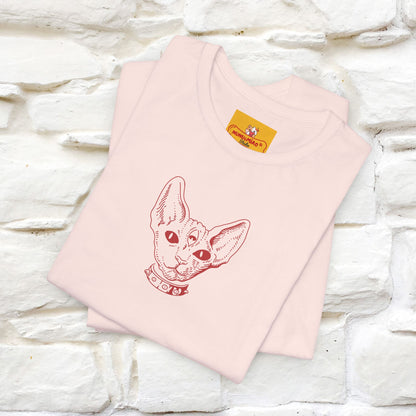 ''Illusion'' Cat T-Shirt Front and Back Design | Nunu&Miao Studio