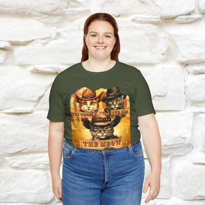 ''The Good, the Bad, and the Meow''| CatT-Shirt | Nunu&Miao Studio