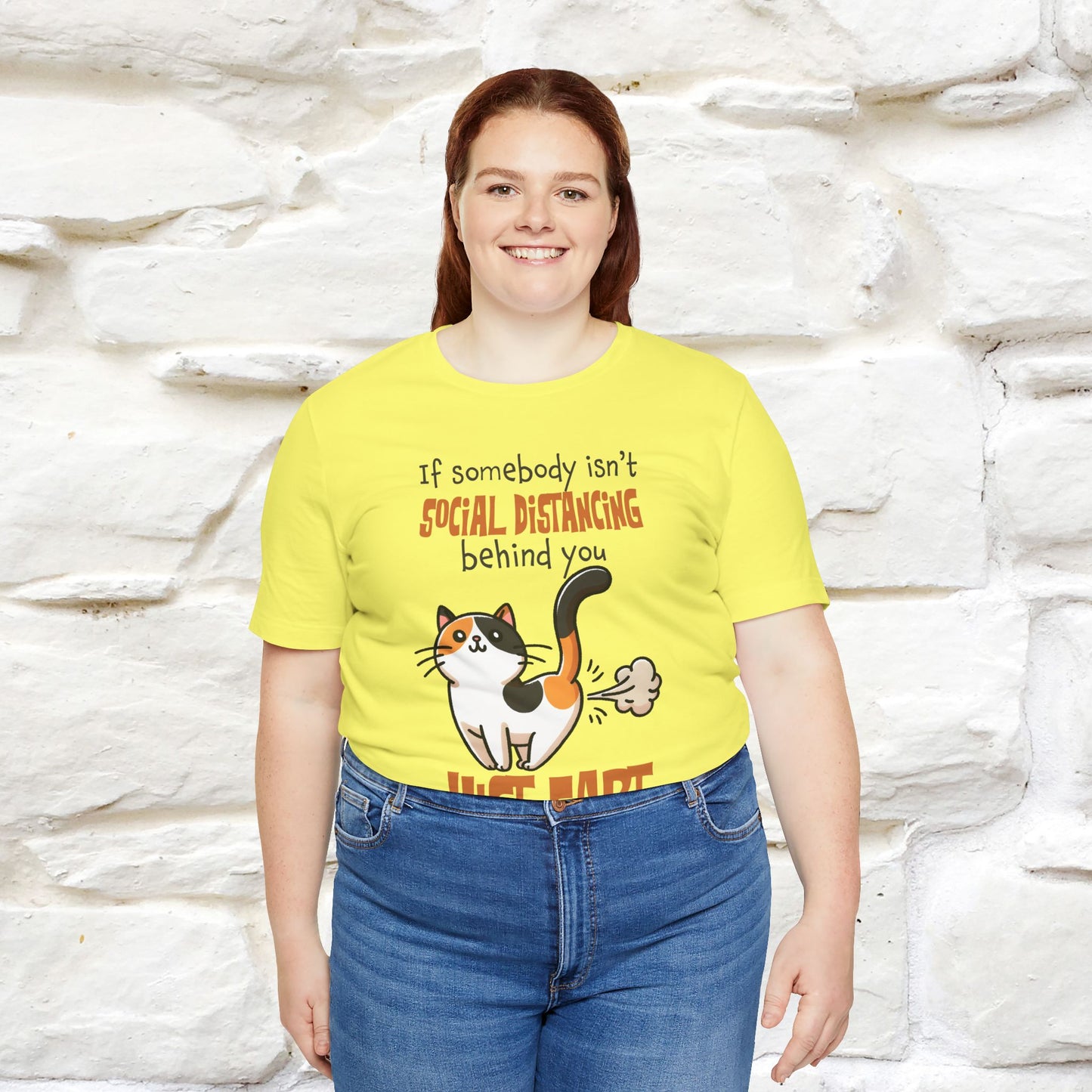''If Somebody Isn't Socila Distancing ...'' | Cat T-Shirt  | Nunu&Miao Studio