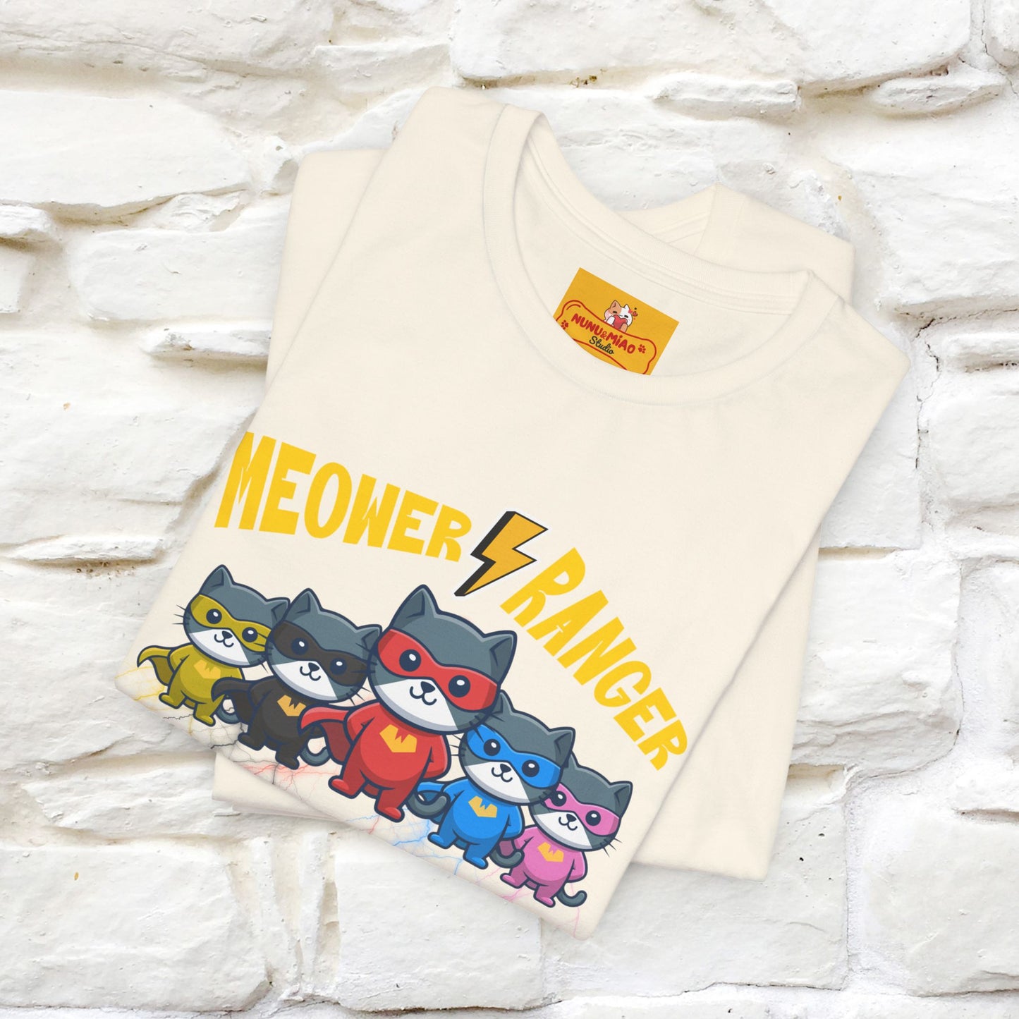 ''Meower Ranger''| CatT-Shirt | Nunu&Miao Studio
